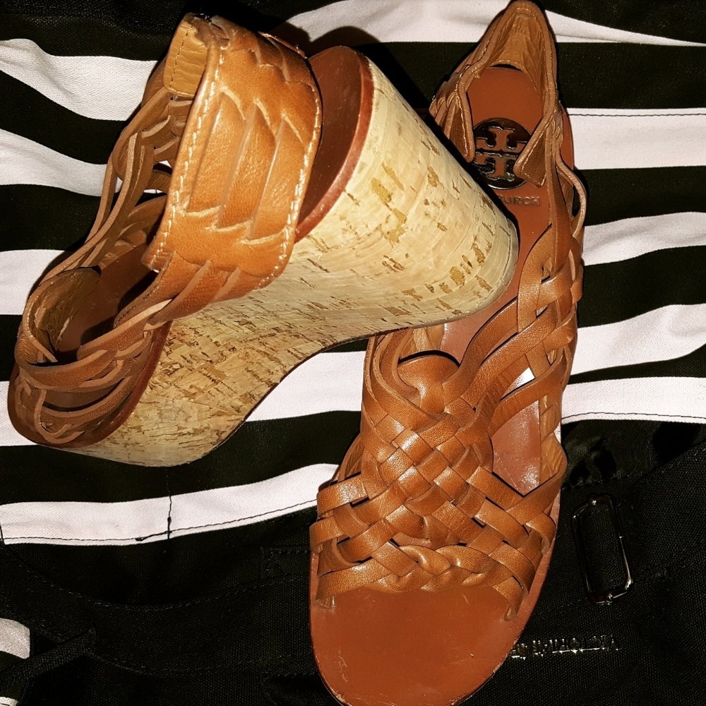 Tory Burch wedged sandles